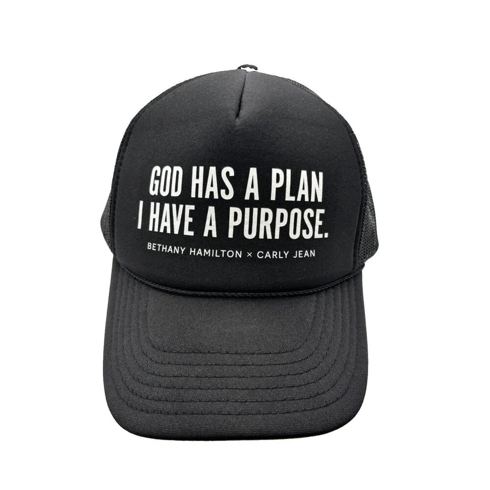 Bethany Hamilton x Carly Jean Los Angeles God Has A Plan Trucker Hat Snapback